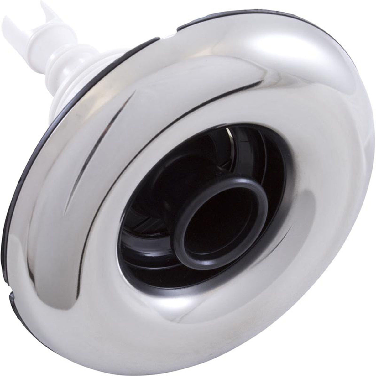 Jet Intl, WW Poly Storm, 4"fd, Dir, Smth, SS/Blk, Thd