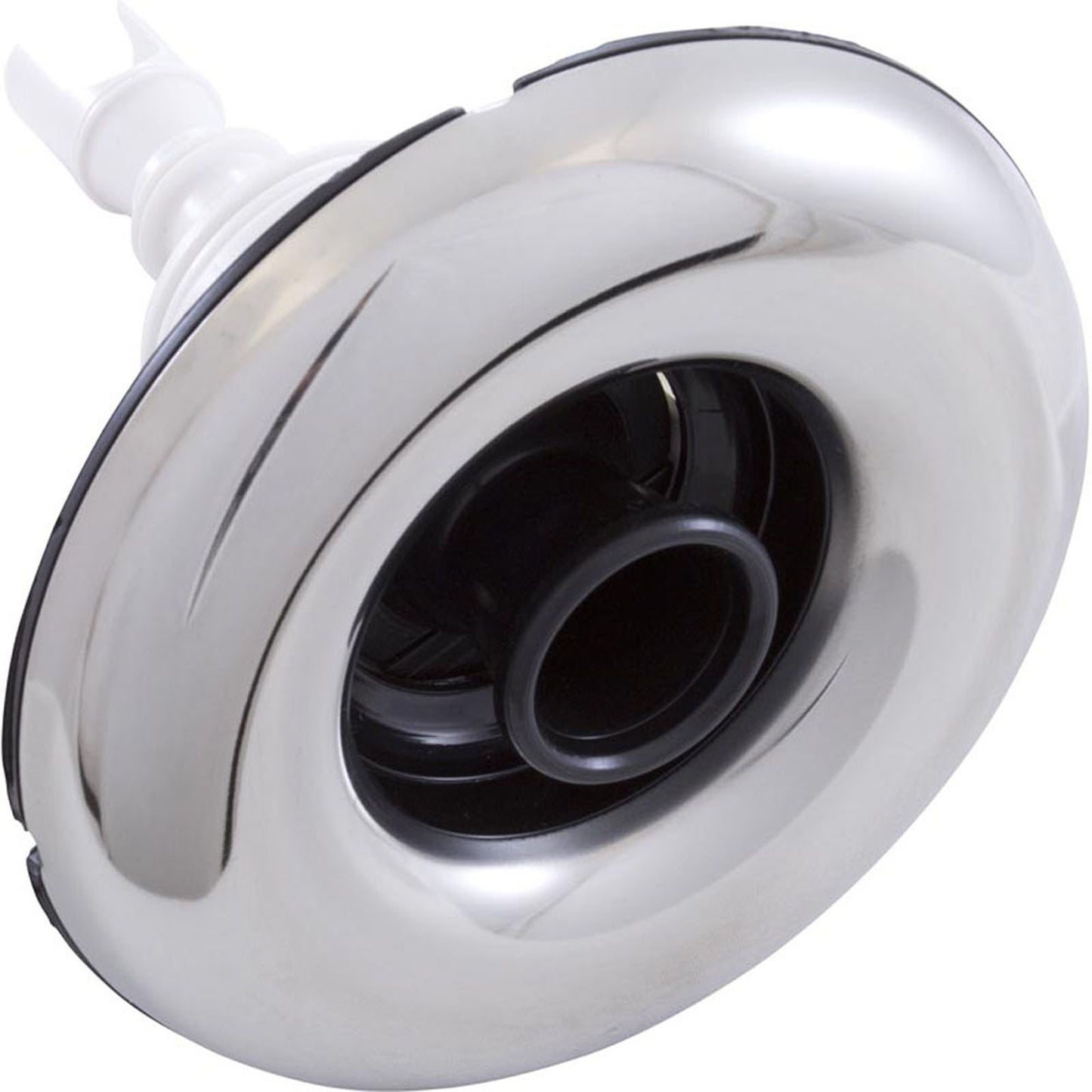 Jet Intl, WW Poly Storm, 4"fd, Dir, Smth, SS/Blk, Thd