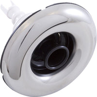 Jet Intl, WW Poly Storm, 4"fd, Dir, Smth, SS/Blk, Thd