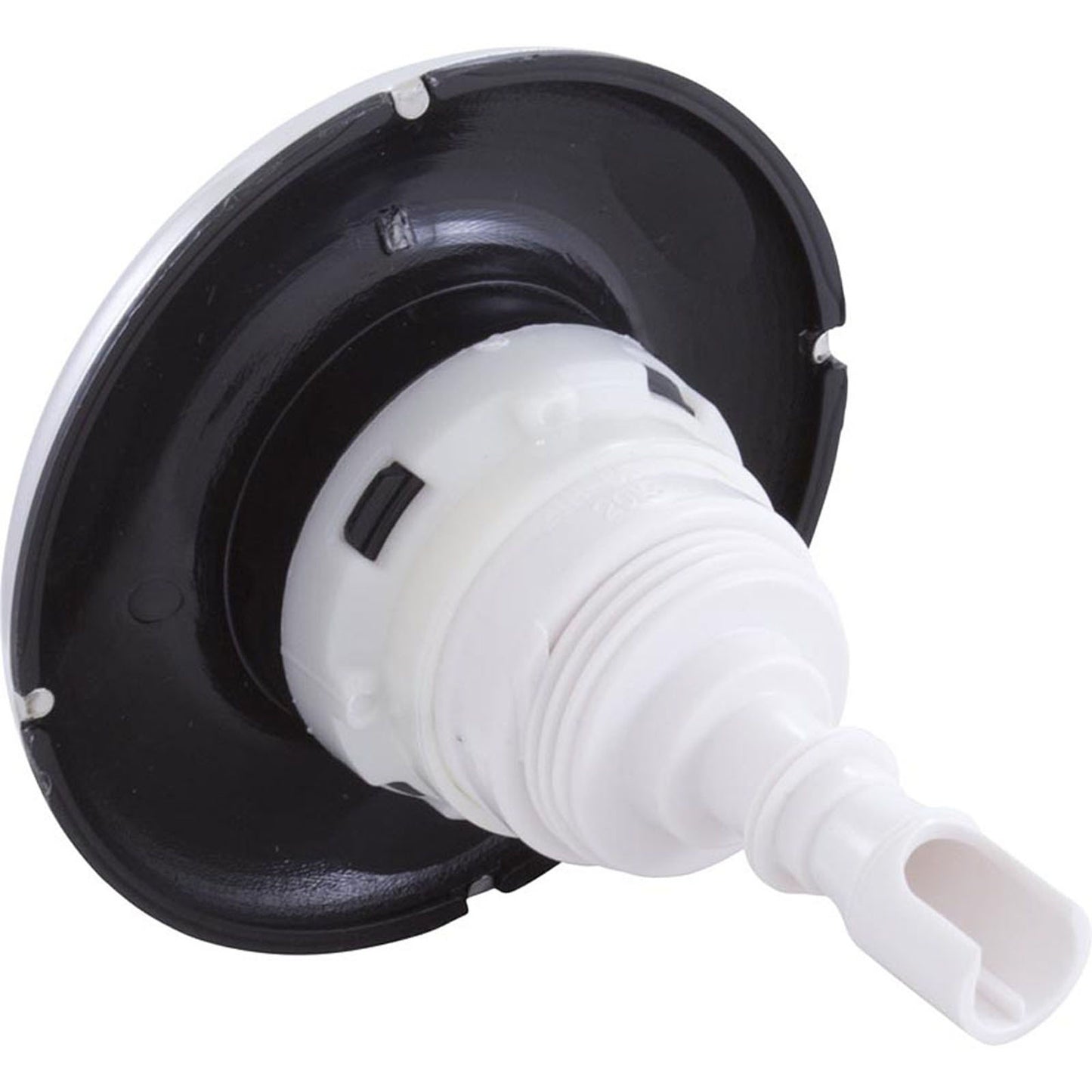 Jet Intl, WW Poly Storm, 4"fd, Dir, Smth, SS/Blk, Thd