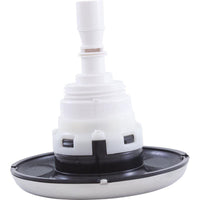 Jet Intl, WW Poly Storm, 4"fd, Dir, Smth, SS/Blk, Thd
