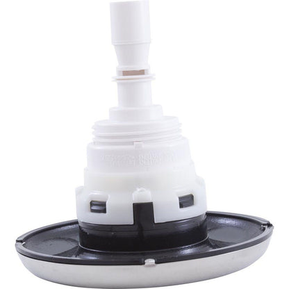 Jet Intl, WW Poly Storm, 4"fd, Dir, Smth, SS/Blk, Thd