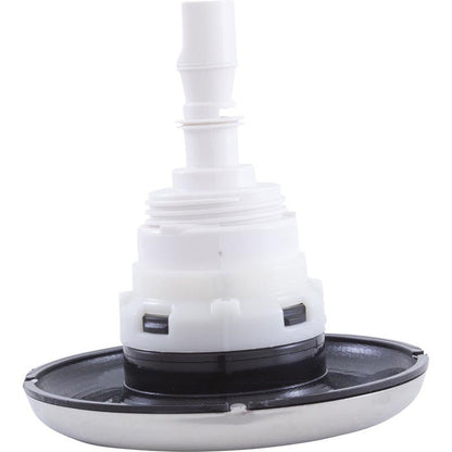 Jet Intl, WW Poly Storm, 4"fd, Dir, Smth, SS/Blk, Thd