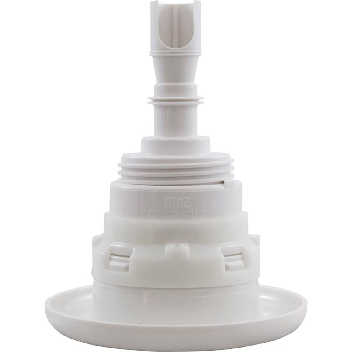 Jet Intl, WW Poly Storm Gun, 3-3/8"fd, Roto, Smth, White, Thd