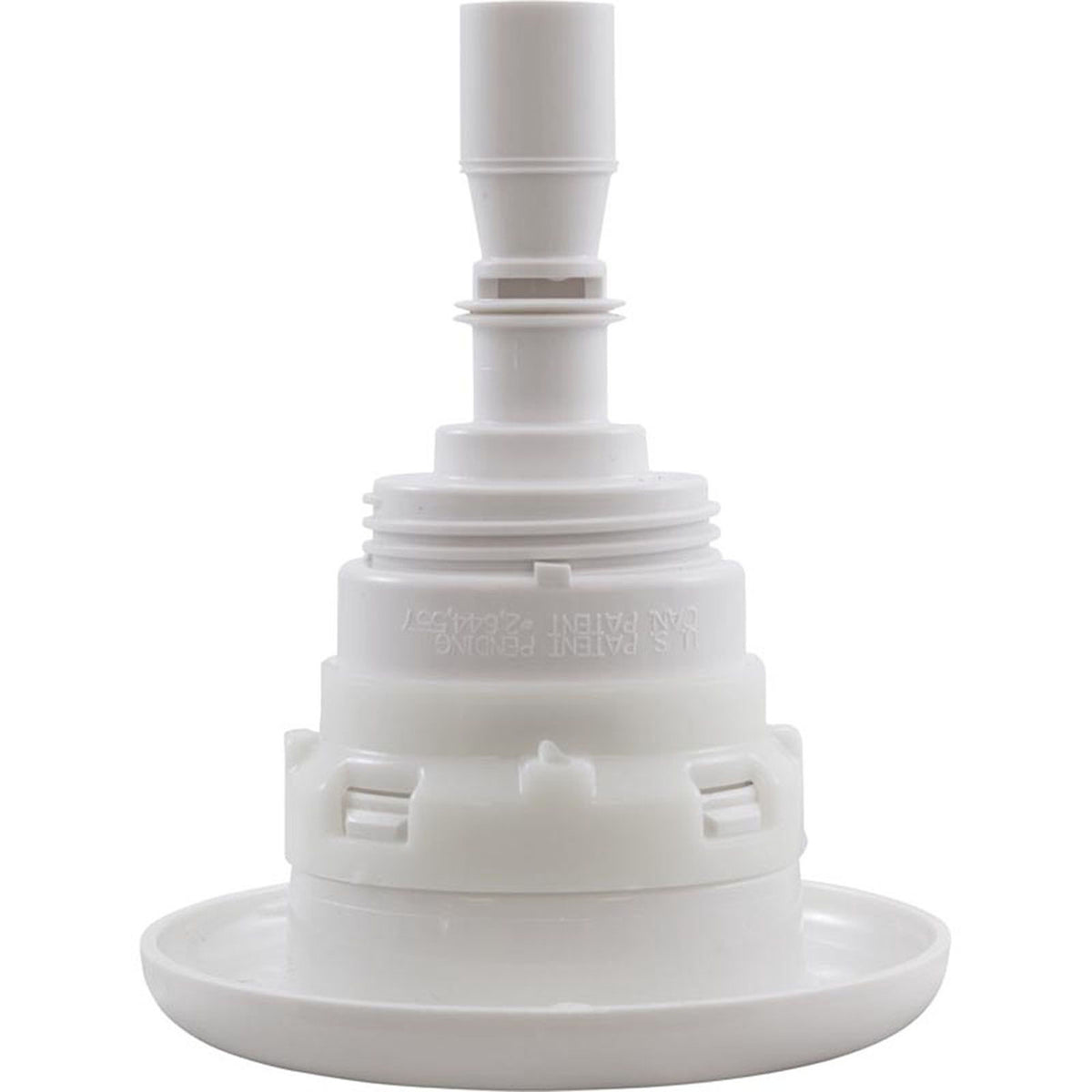 Jet Intl, WW Poly Storm Gun, 3-3/8"fd, Roto, Smth, White, Thd