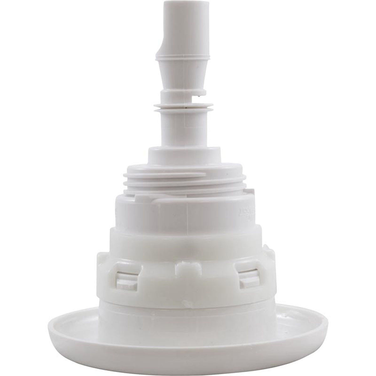 Jet Intl, WW Poly Storm Gun, 3-3/8"fd, Roto, Smth, White, Thd