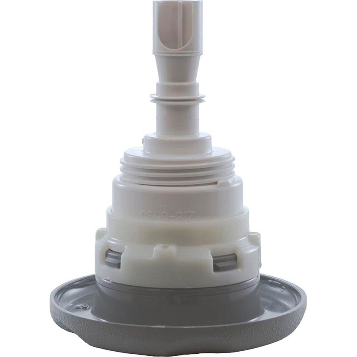 Jet Intl, WW Poly Storm Gun, 3-3/8"fd, Roto, Txt Scal, Gry, Thd