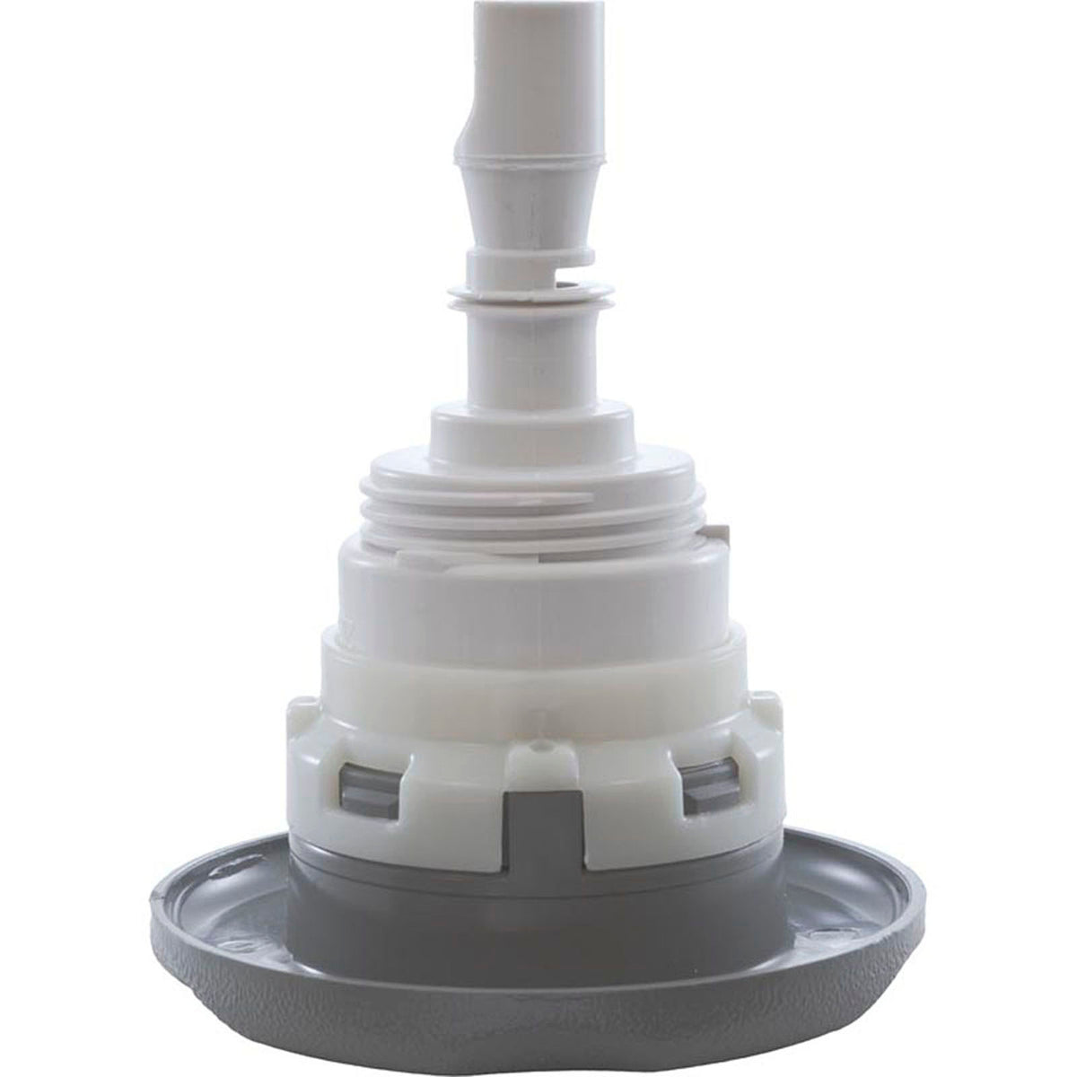 Jet Intl, WW Poly Storm Gun, 3-3/8"fd, Roto, Txt Scal, Gry, Thd