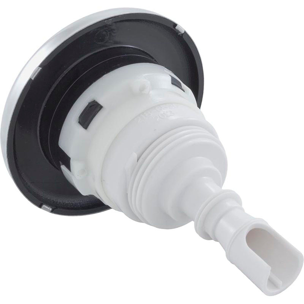 Jet Intl, WW Poly Storm Gun, 3-3/8"fd, Roto, Smth, SS/Blk, Thd
