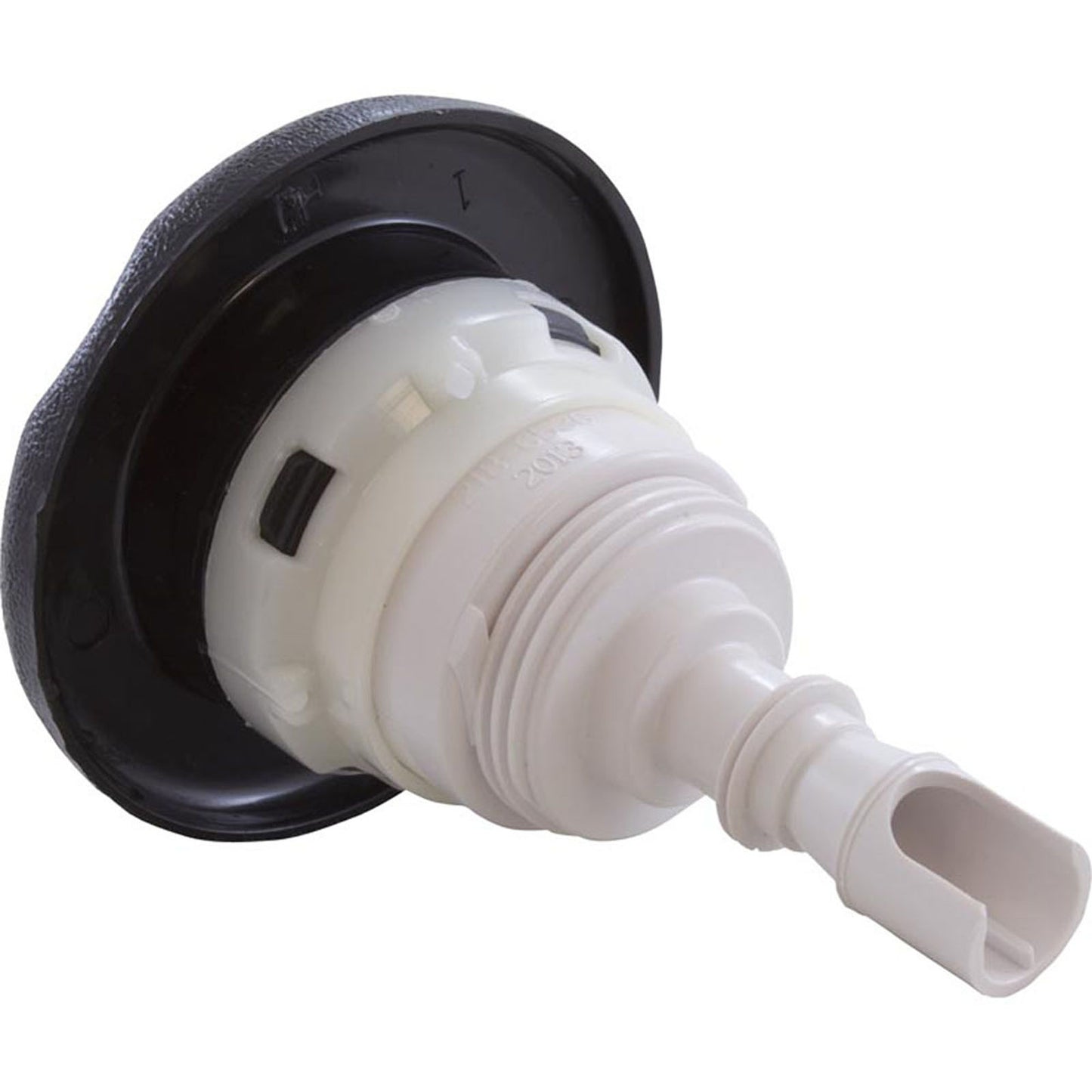 Cañón Jet Intl, WW Poly Storm, 3-3/8" fd, roto, escala Txt, negro, rosca