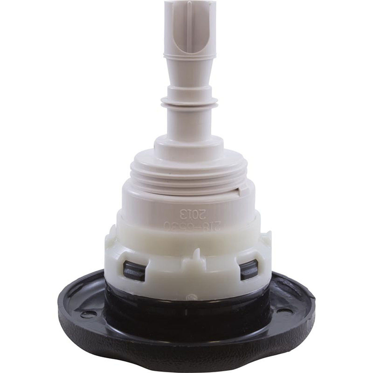 Jet Intl, WW Poly Storm Gun, 3-3/8"fd, Roto, Txt Scal, Blk, Thd