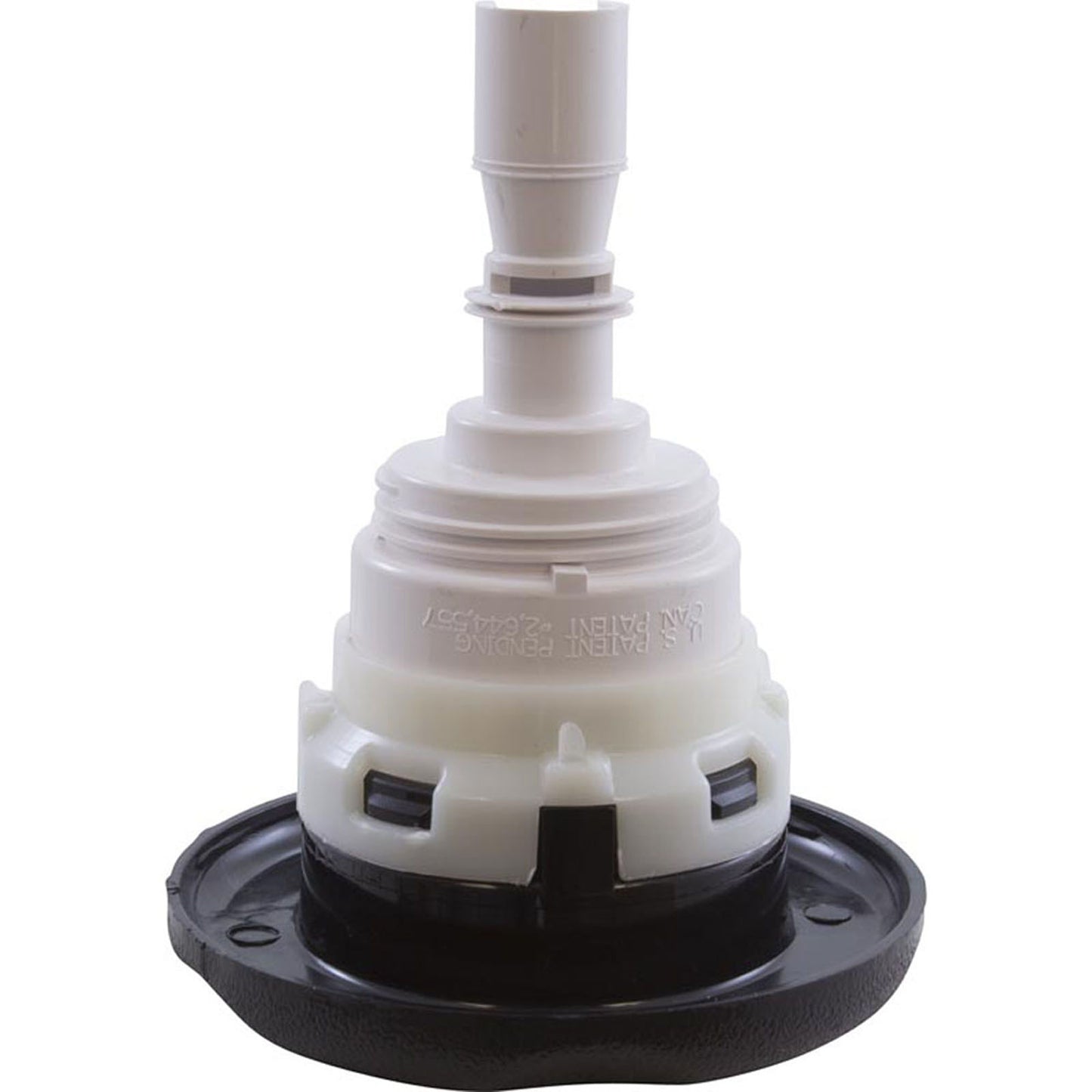 Cañón Jet Intl, WW Poly Storm, 3-3/8" fd, roto, escala Txt, negro, rosca