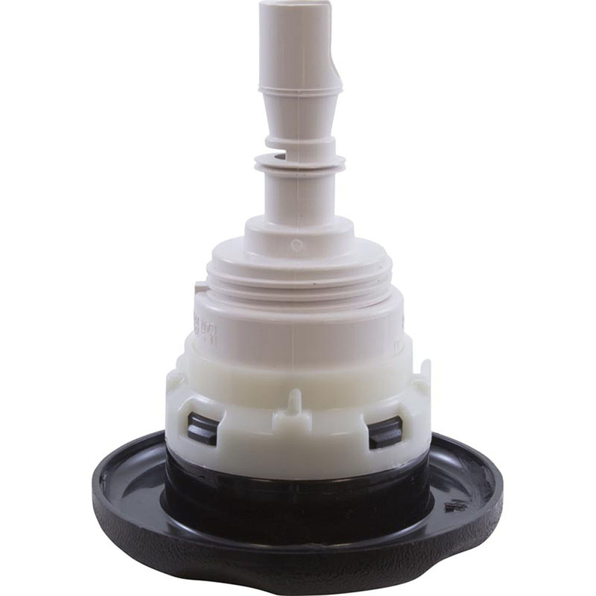 Jet Intl, WW Poly Storm Gun, 3-3/8"fd, Roto, Txt Scal, Blk, Thd