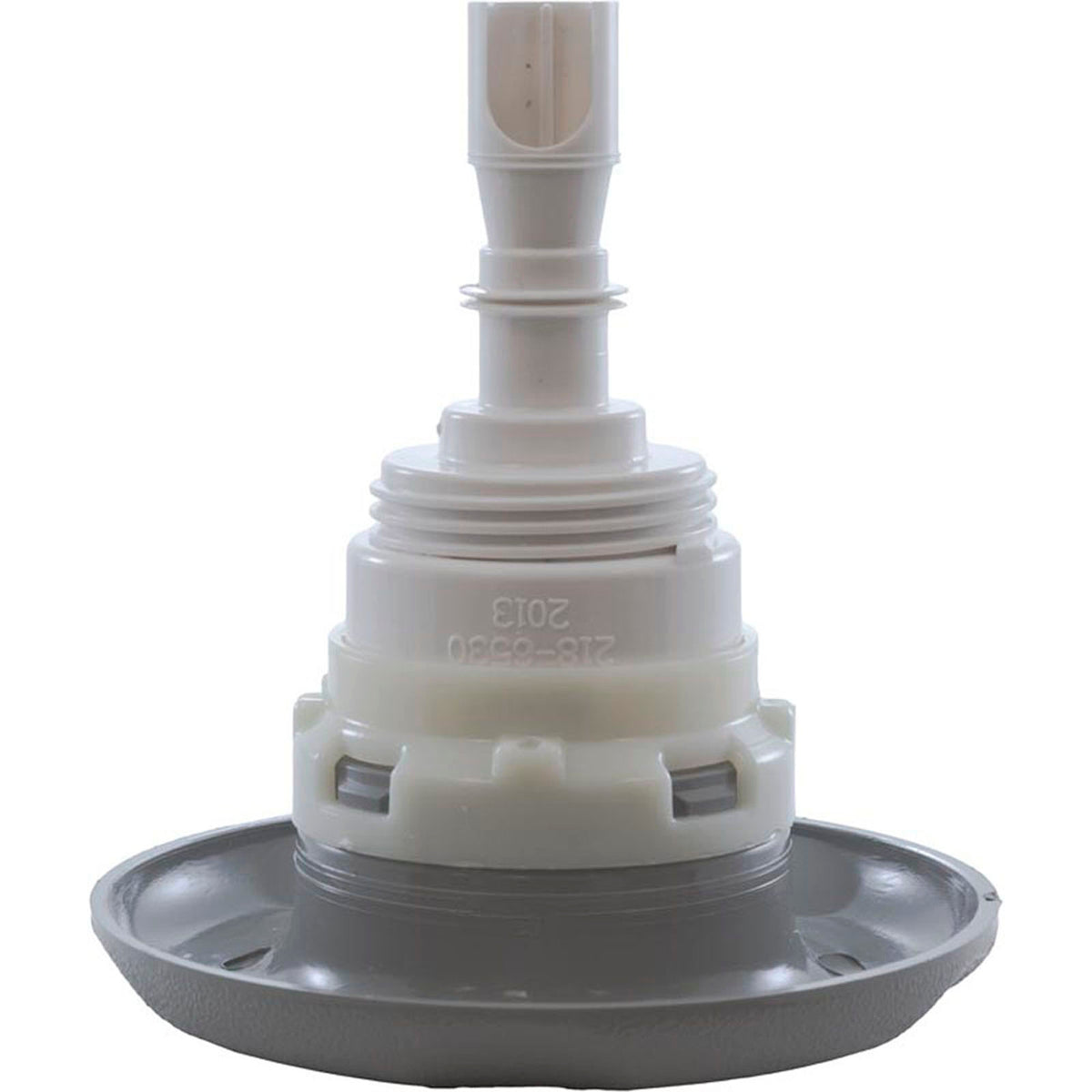 Jet Intl, WW Poly Storm, 4"fd, Roto, Textured Scal, Gry, Thd