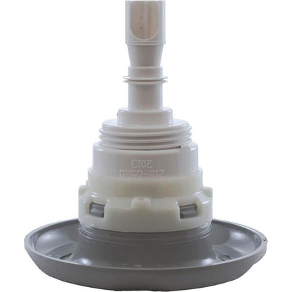 Jet Intl, WW Poly Storm, 4" fd, rotoscopia, escala texturizada, gris, rosca