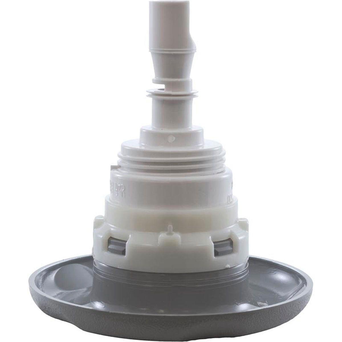 Jet Intl, WW Poly Storm, 4"fd, Roto, Textured Scal, Gry, Thd