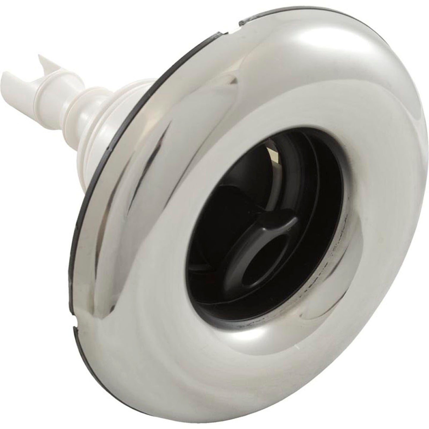 Jet Intl, WW Poly Storm, 4"fd, Roto, Smth, SS/Blk, Thd