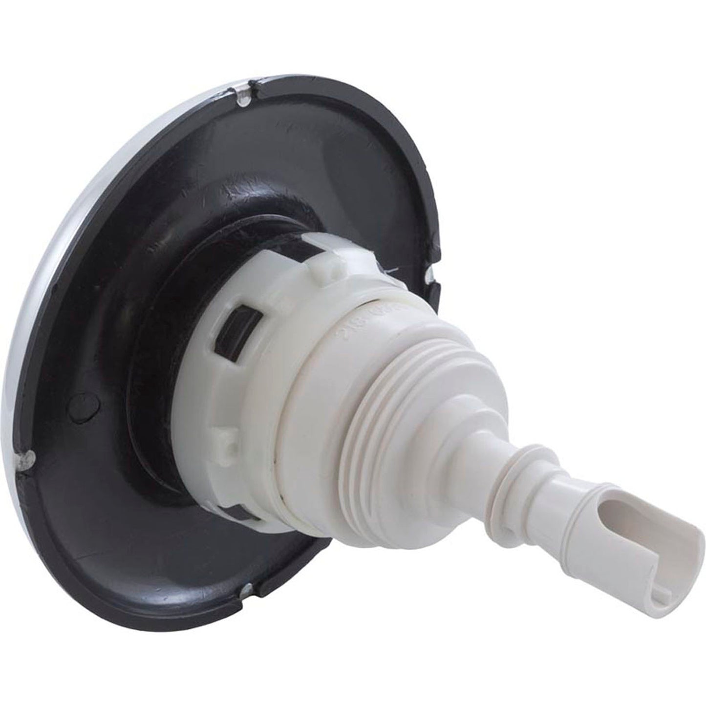 Jet Intl, WW Poly Storm, 4"fd, Roto, Smth, SS/Blk, Thd