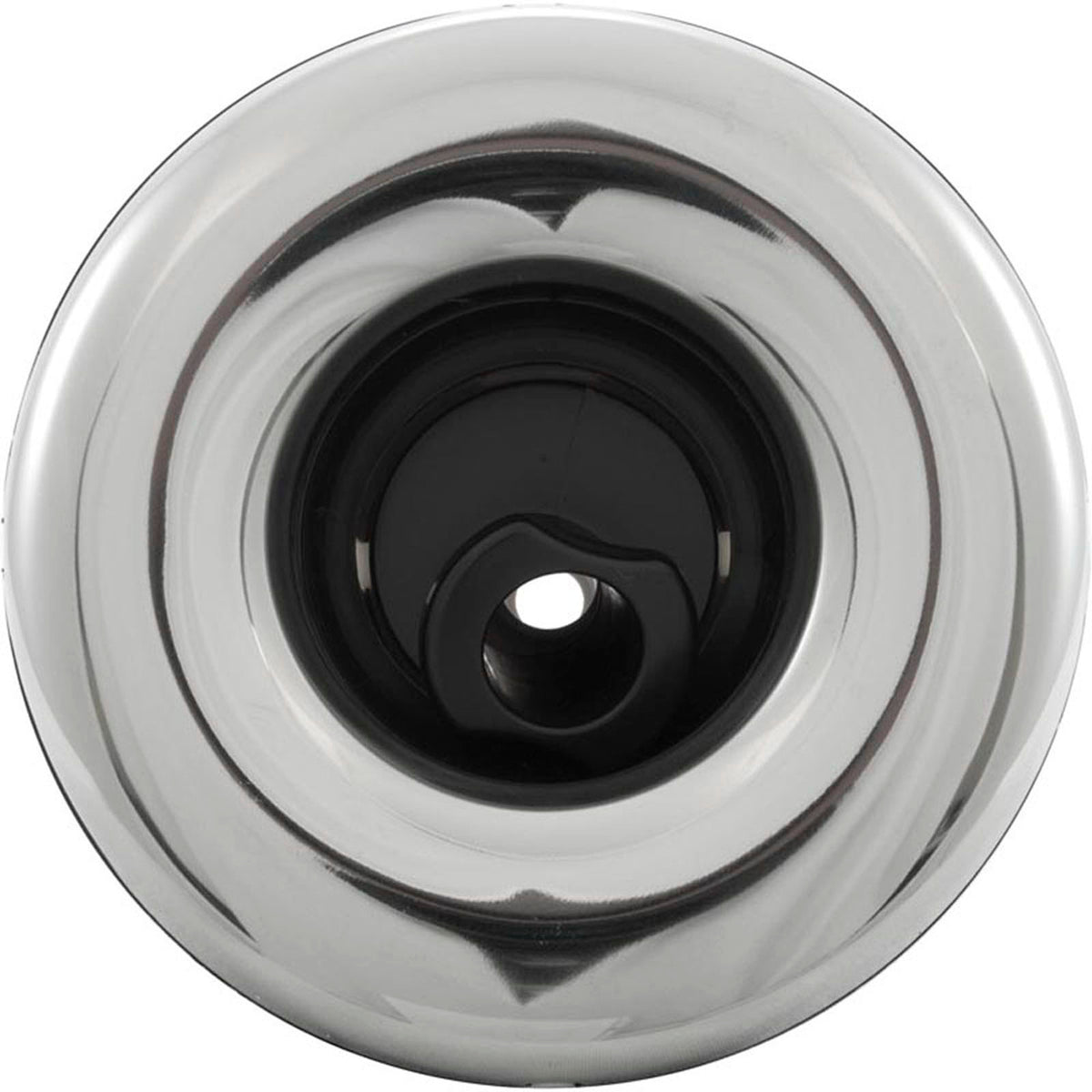 Jet Intl, WW Poly Storm, 4"fd, Roto, Smth, SS/Blk, Thd