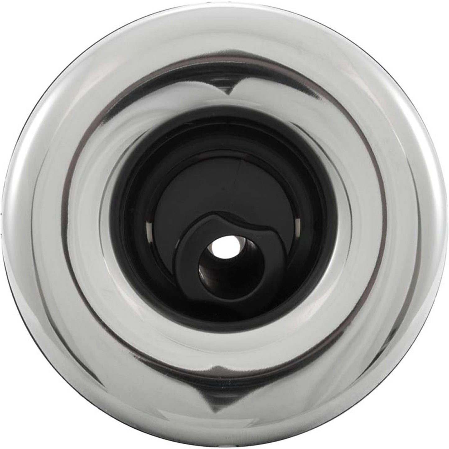 Jet Intl, WW Poly Storm, 4"fd, Roto, Smth, SS/Blk, Thd