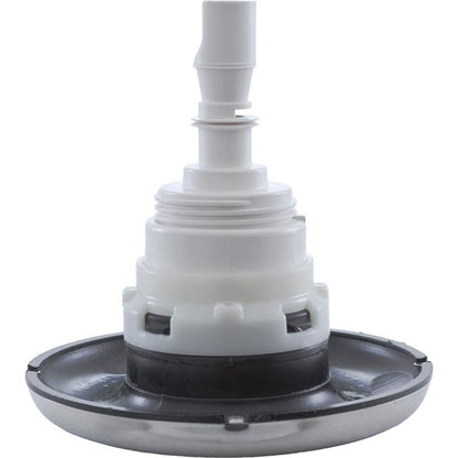 Jet Intl, WW Poly Storm, 4"fd, Roto, Smth, SS/Blk, Thd