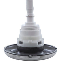 Jet Intl, WW Poly Storm, 4"fd, Roto, Smth, SS/Blk, Thd