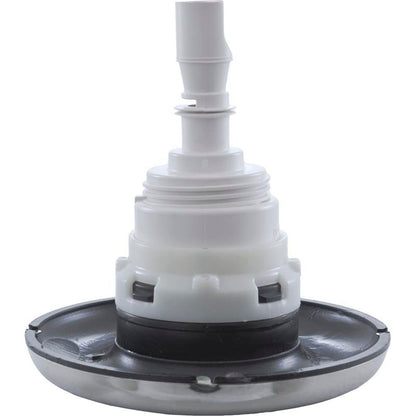 Jet Intl, WW Poly Storm, 4"fd, Roto, Smth, SS/Blk, Thd