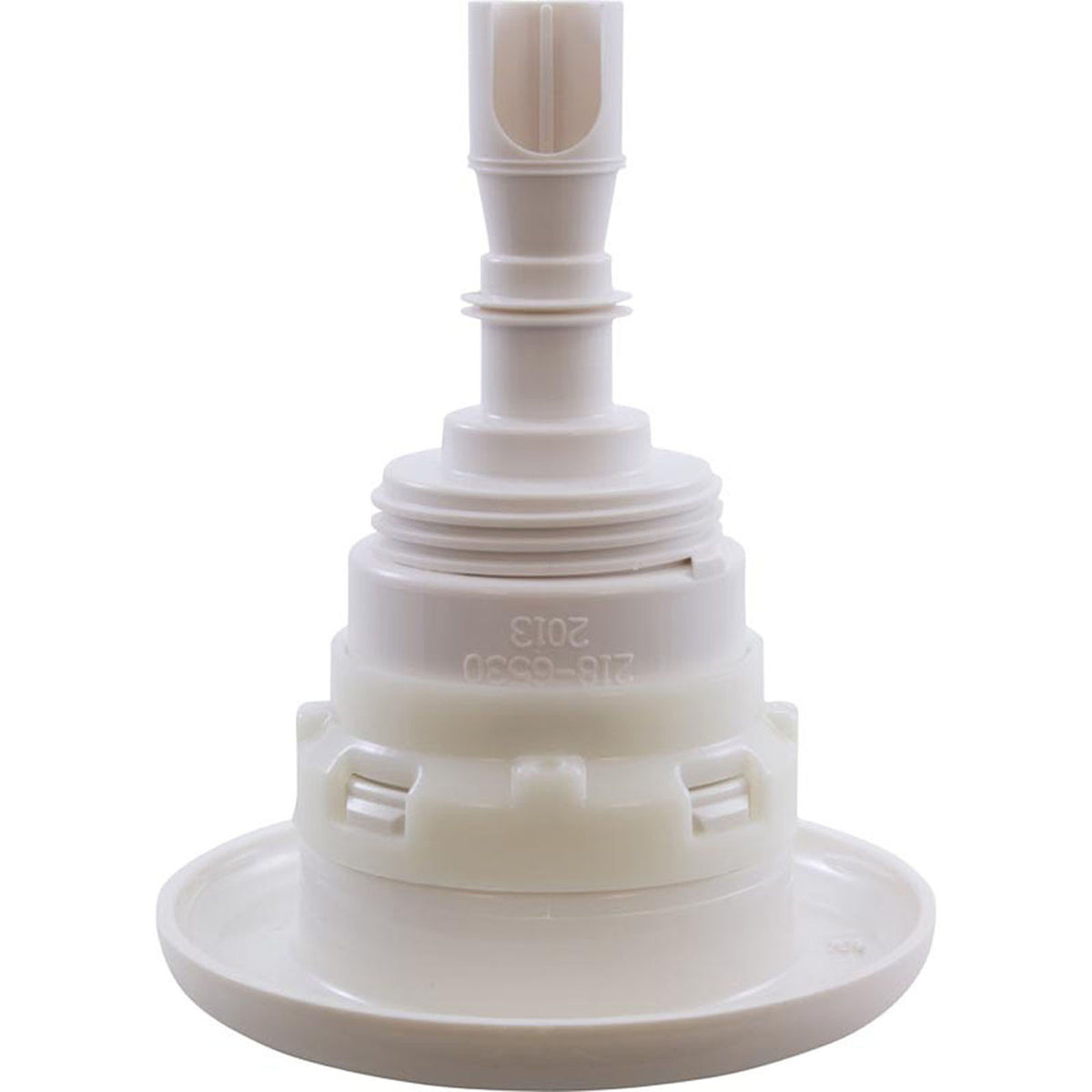 Jet Intl, WW Poly Storm Gun, 3-3/8"fd, Twin Roto, Smth, Wht, Thd