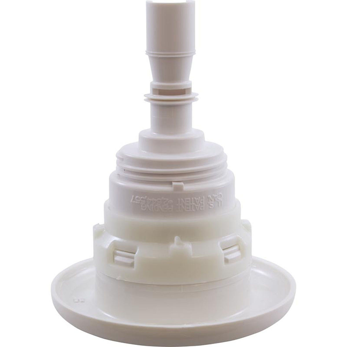 Jet Intl, WW Poly Storm Gun, 3-3/8"fd, Twin Roto, Smth, Wht, Thd