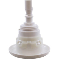 Jet Intl, WW Poly Storm Gun, 3-3/8"fd, Twin Roto, Smth, Wht, Thd