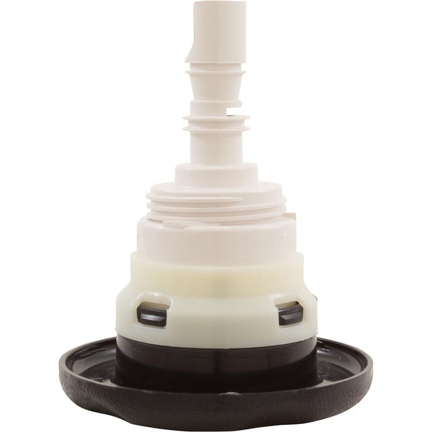 Jet Intl, WW Poly Strm Gun, 3-3/8"fd, 2Roto, Txt Scal, Blk, Thd