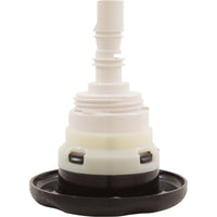 Jet Intl, WW Poly Strm Gun, 3-3/8"fd, 2Roto, Txt Scal, Blk, Thd
