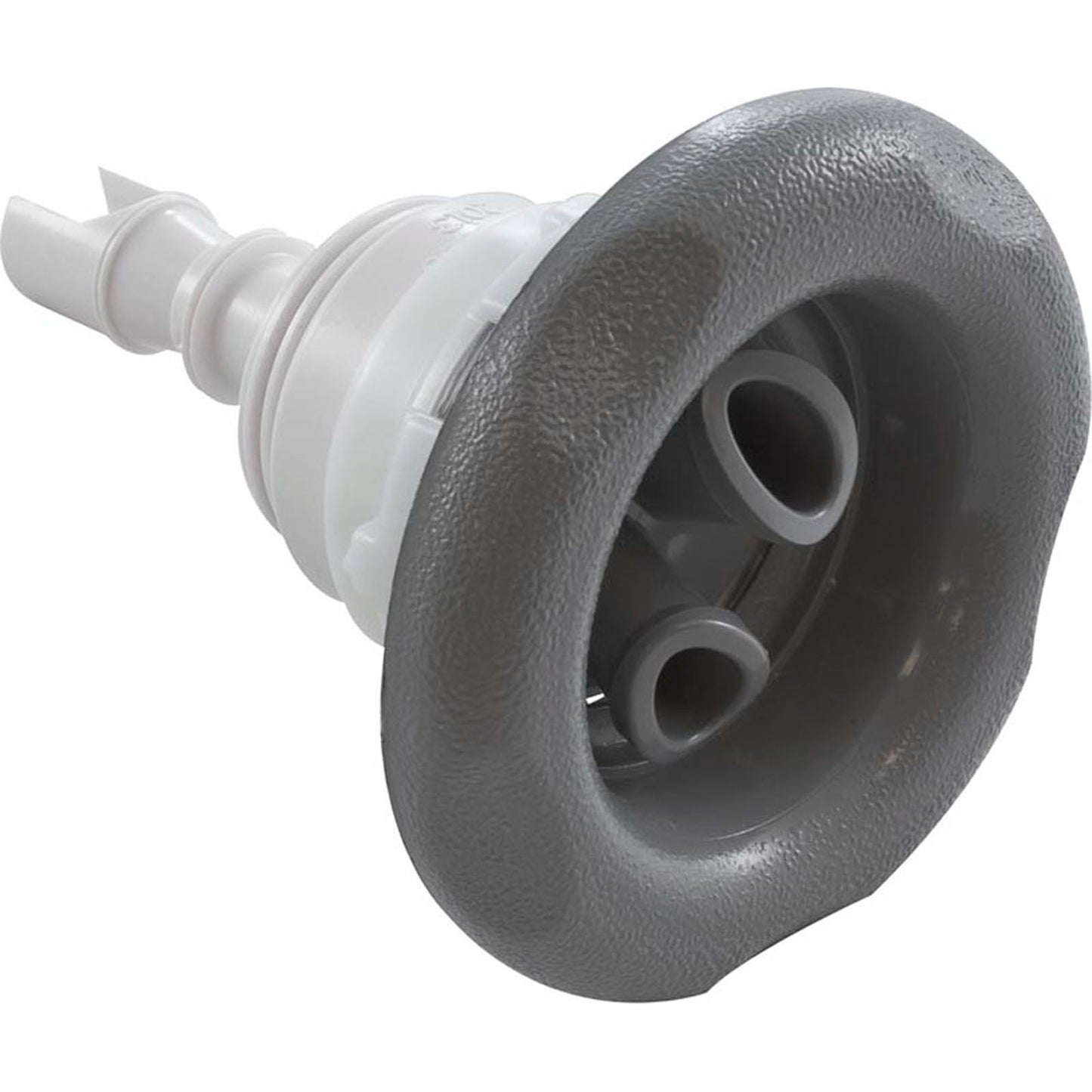 Pistolet à air comprimé Jet Intl, WW Poly, 3-3/8"fd, TwinRoto, TxtScal, gris, filetage