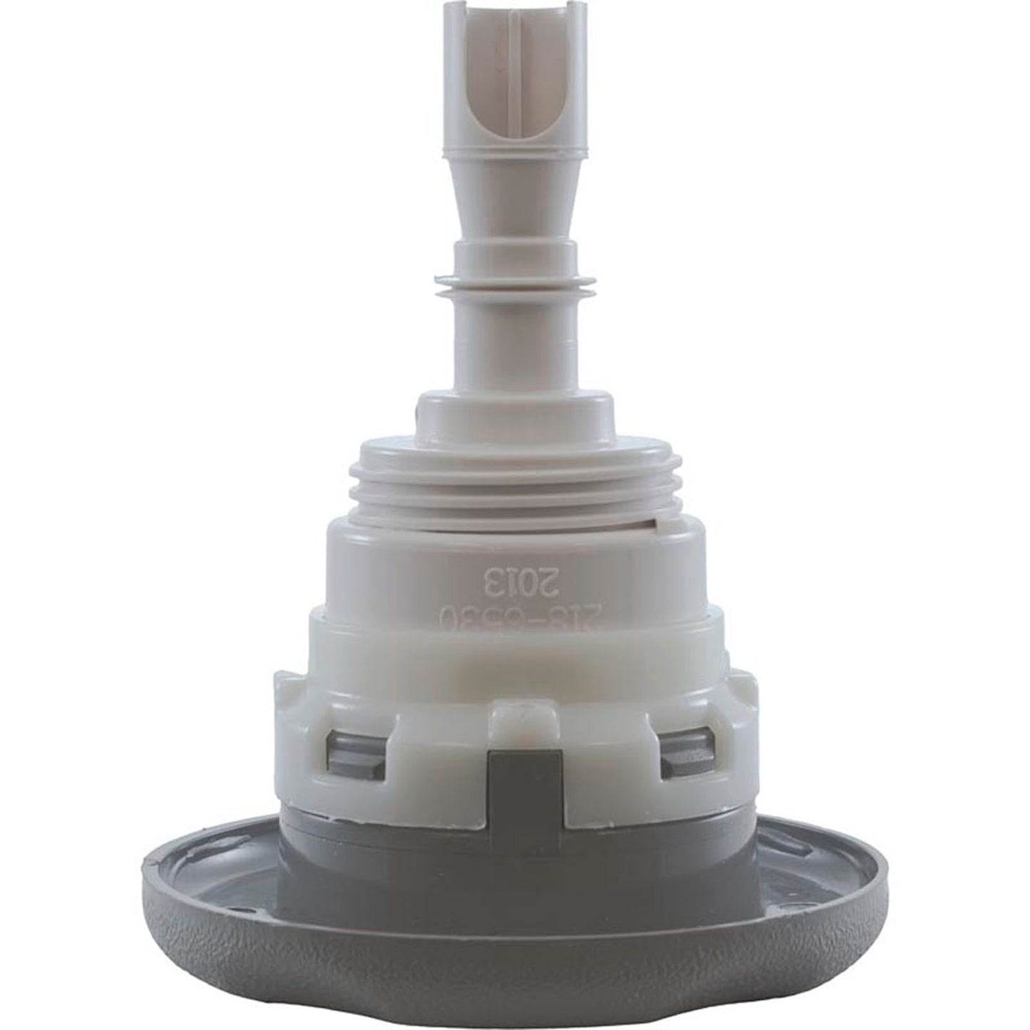 Pistolet à air comprimé Jet Intl, WW Poly, 3-3/8"fd, TwinRoto, TxtScal, gris, filetage