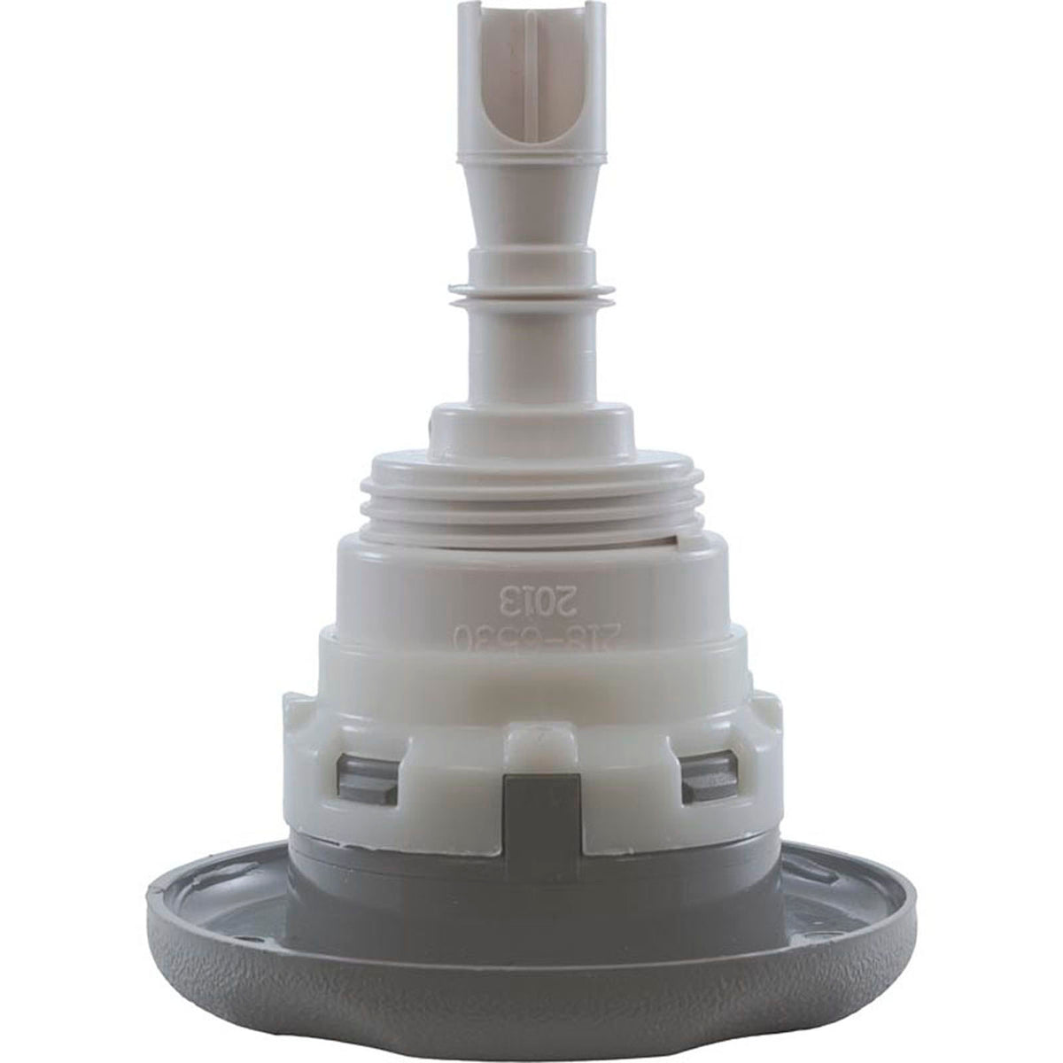 Jet Intl, WW Poly Strm Gun, 3-3/8"fd, TwinRoto, TxtScal, Gry, Thd