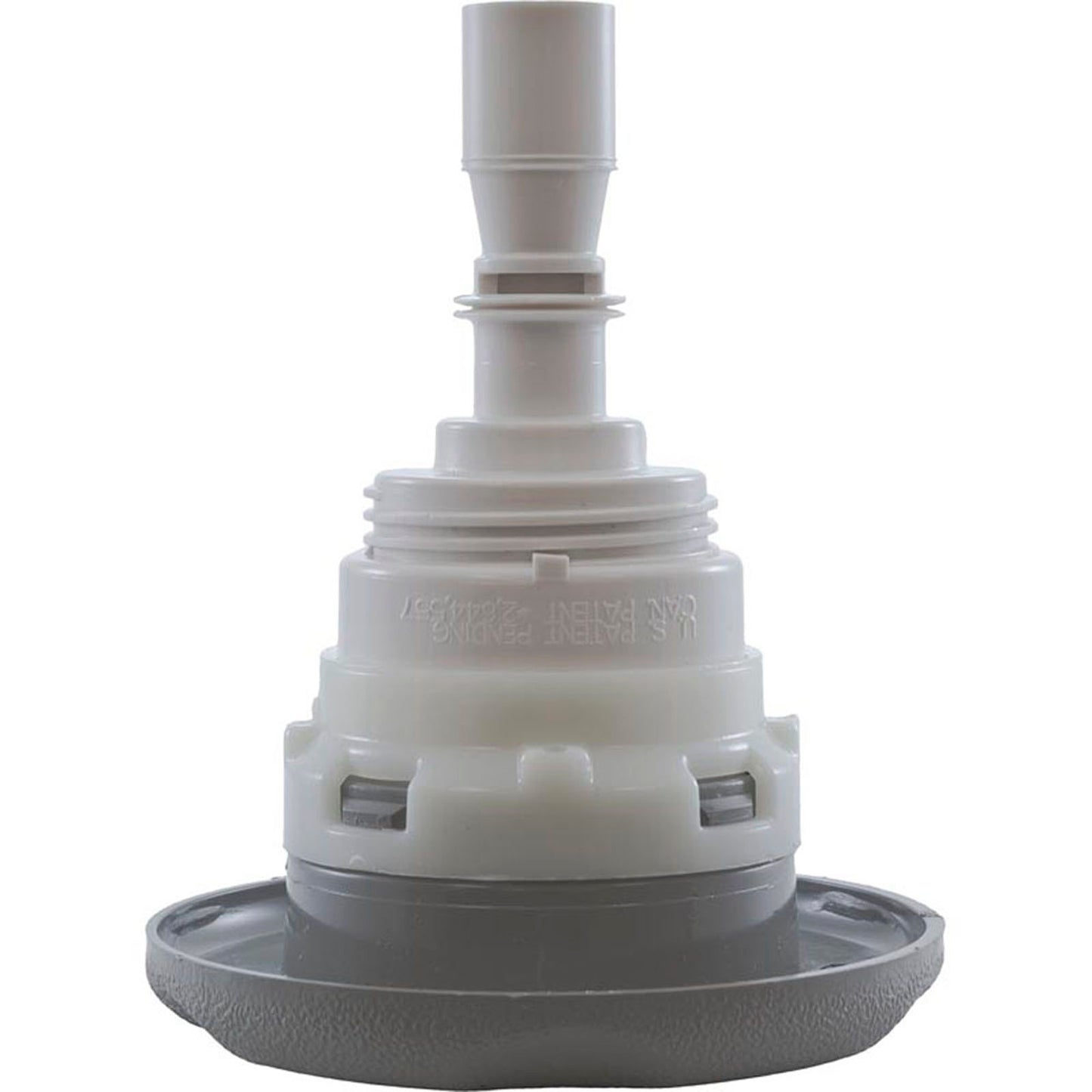 Pistolet à air comprimé Jet Intl, WW Poly, 3-3/8"fd, TwinRoto, TxtScal, gris, filetage