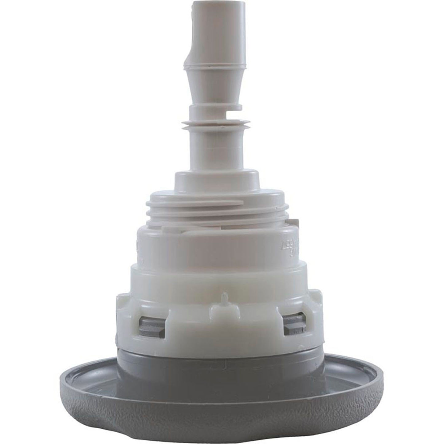 Pistolet à air comprimé Jet Intl, WW Poly, 3-3/8"fd, TwinRoto, TxtScal, gris, filetage