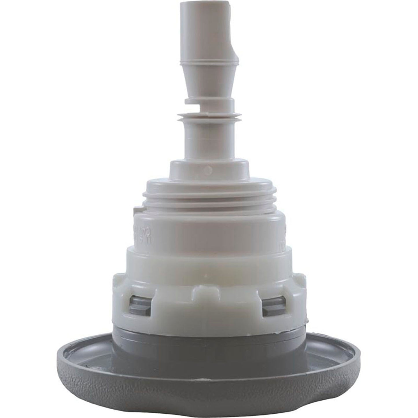 Pistolet à air comprimé Jet Intl, WW Poly, 3-3/8"fd, TwinRoto, TxtScal, gris, filetage