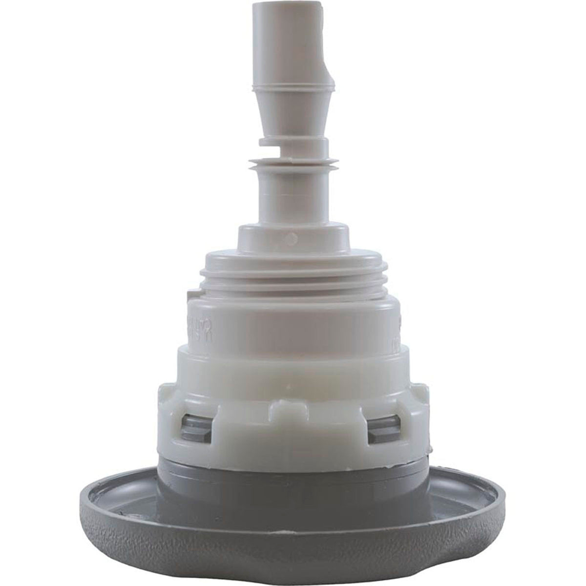 Jet Intl, WW Poly Strm Gun, 3-3/8"fd, TwinRoto, TxtScal, Gry, Thd