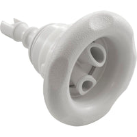 Jet Intl, WW PolyStrm Gun, 3-3/8"fd, TwinRoto, Txt Scal, Wht, Thd