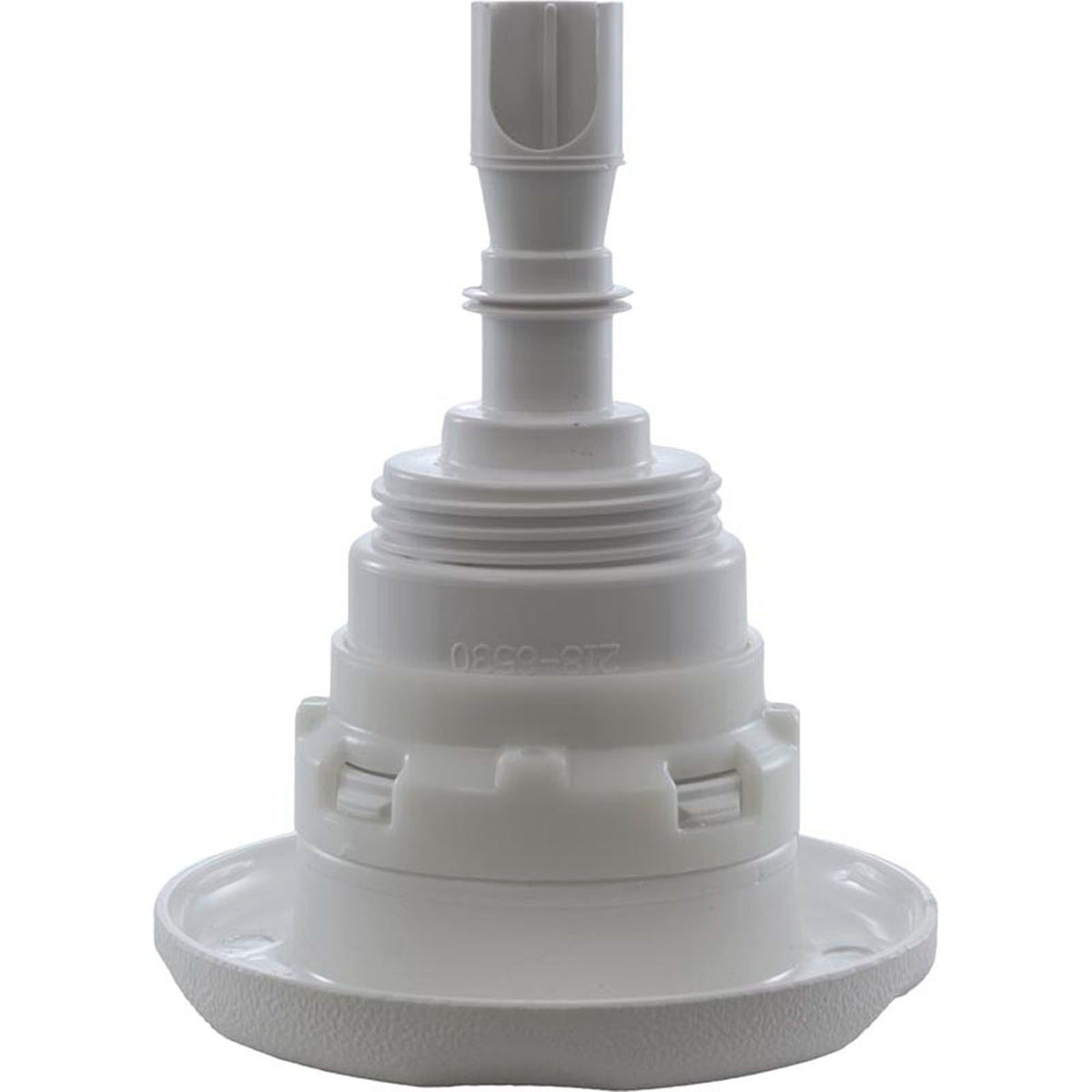 Jet Intl, WW PolyStrm Gun, 3-3/8"fd, TwinRoto, Txt Scal, Wht, Thd