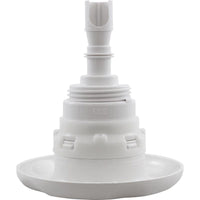 Jet Intl, WW Poly Storm, 4"fd, Twin Roto, Txt Scal, Wht, Thd