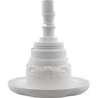 Jet Intl, WW Poly Storm, 4"fd, Twin Roto, Txt Scal, Wht, Thd