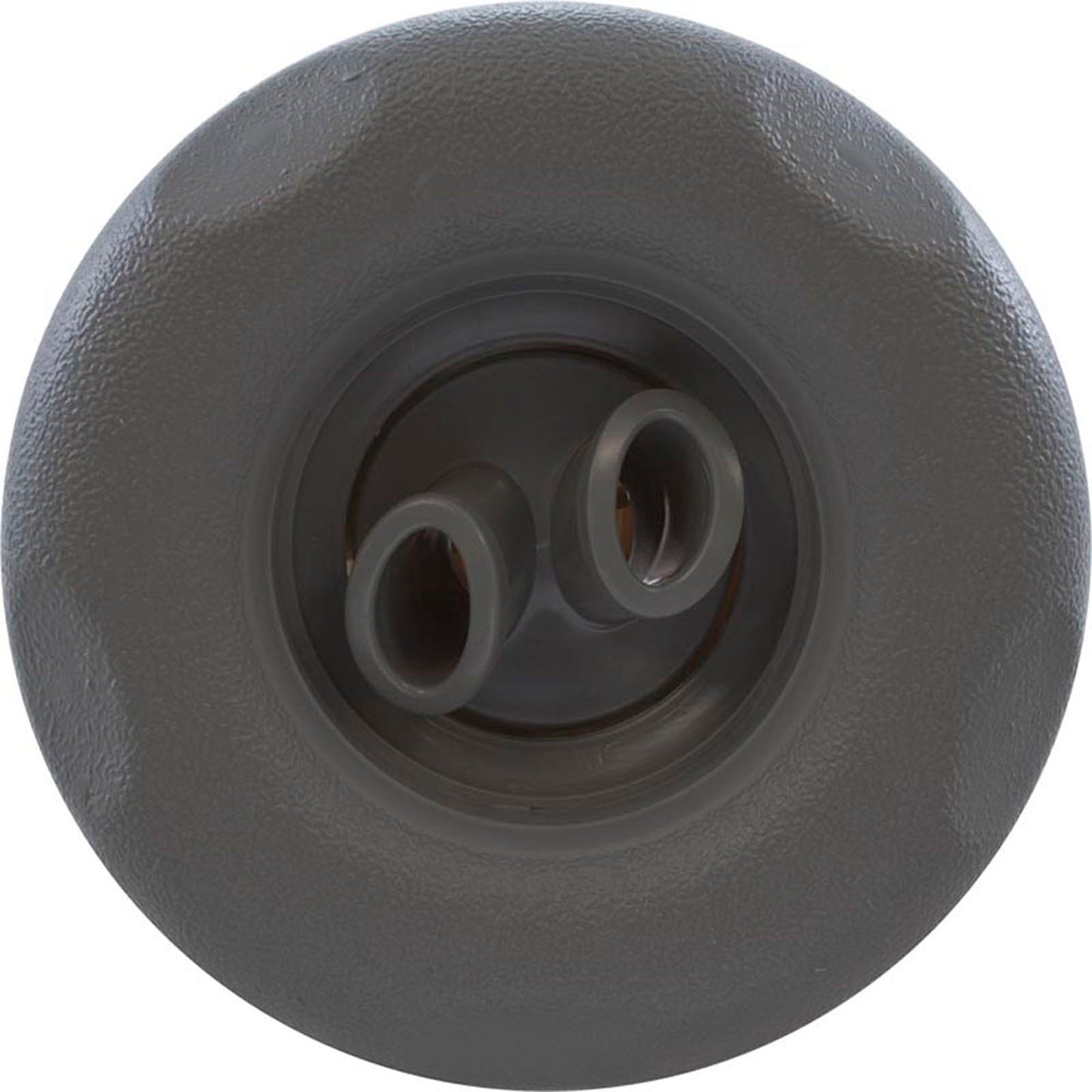 Jet Intl, WW Poly Storm, 4" fd, doble rotor, escala de texto, gris, rosca