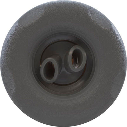 Jet Intl, WW Poly Storm, 4" fd, doble rotor, escala de texto, gris, rosca