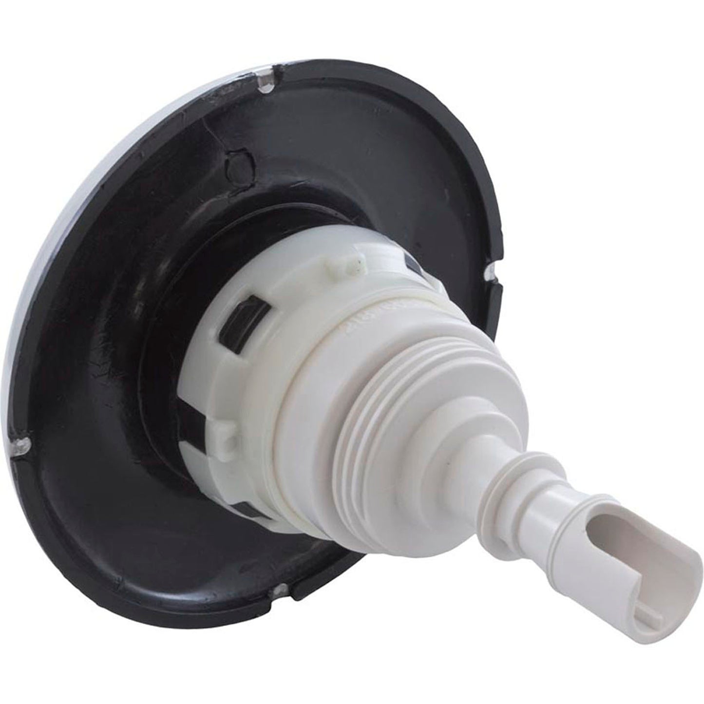 Jet Intl, WW Poly Storm, 4"fd, Twin Roto, Smth, SS/Blk, Thd