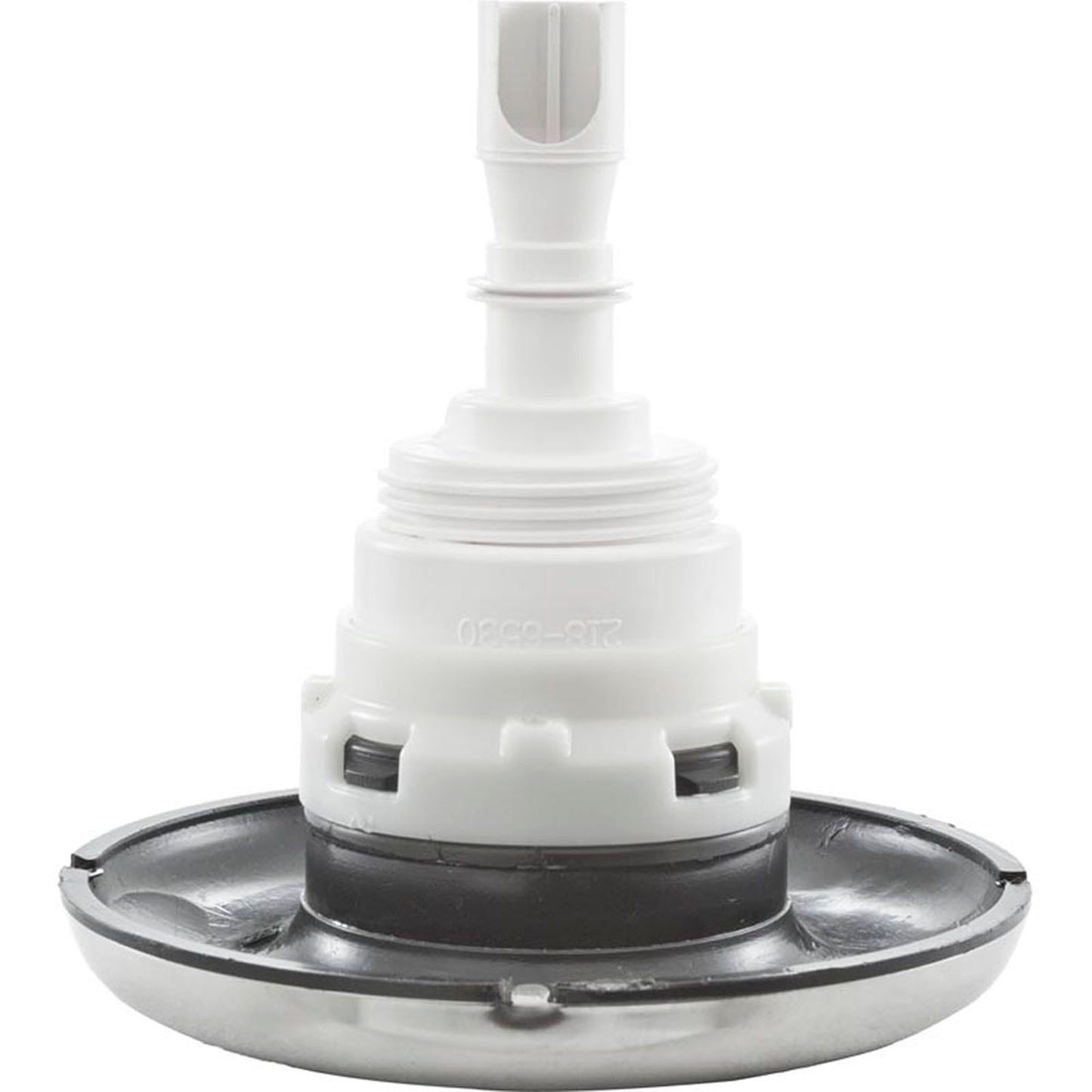 Jet Intl, WW Poly Storm, 4"fd, Twin Roto, Smth, SS/Blk, Thd