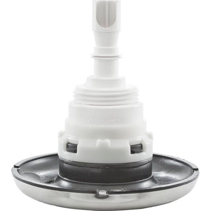 Jet Intl, WW Poly Storm, 4"fd, Twin Roto, Smth, SS/Blk, Thd