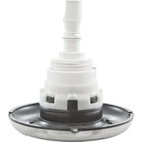 Jet Intl, WW Poly Storm, 4"fd, Twin Roto, Smth, SS/Blk, Thd