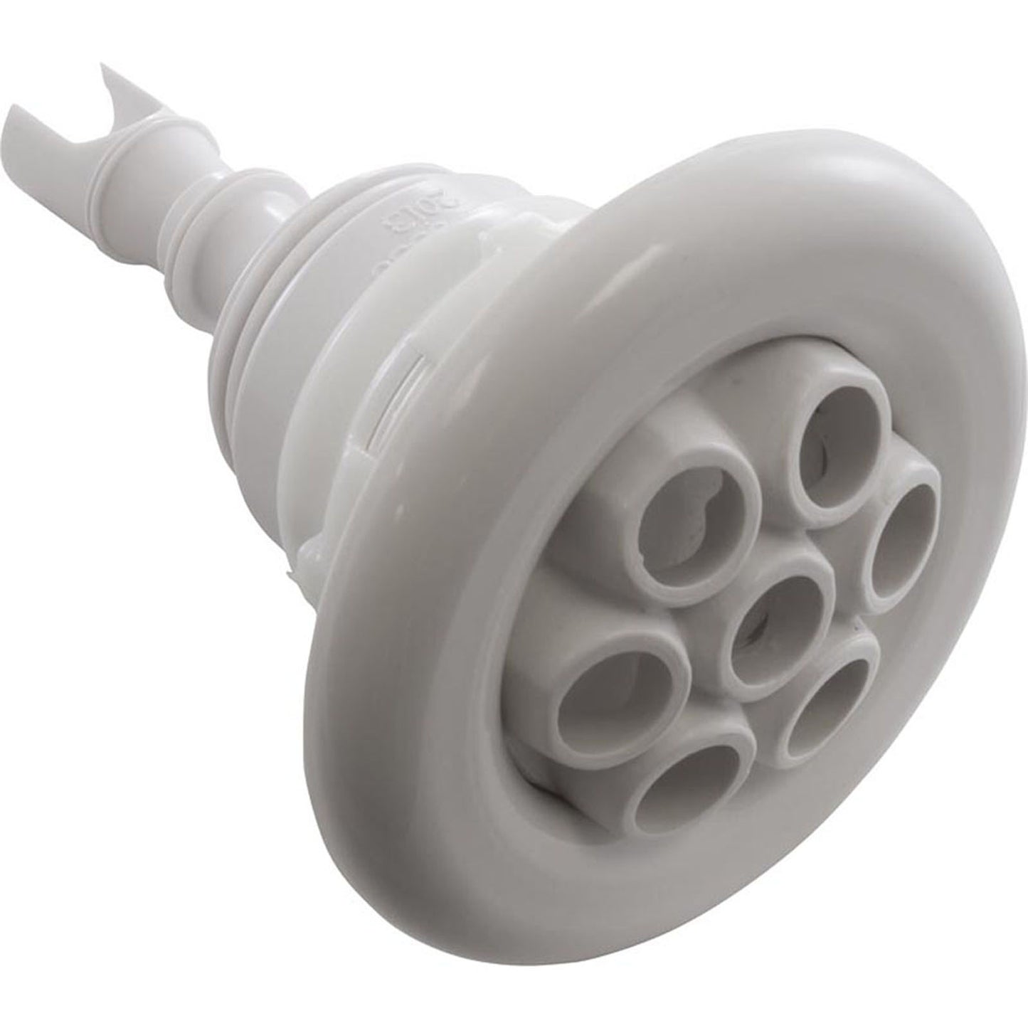 Jet Intl, WW Poly Storm Gun, 3-3/8"fd, Mass, Smth, White, Thd